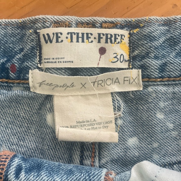 Live The Process Blue Denim Women's Shorts - Picture 2 of 2